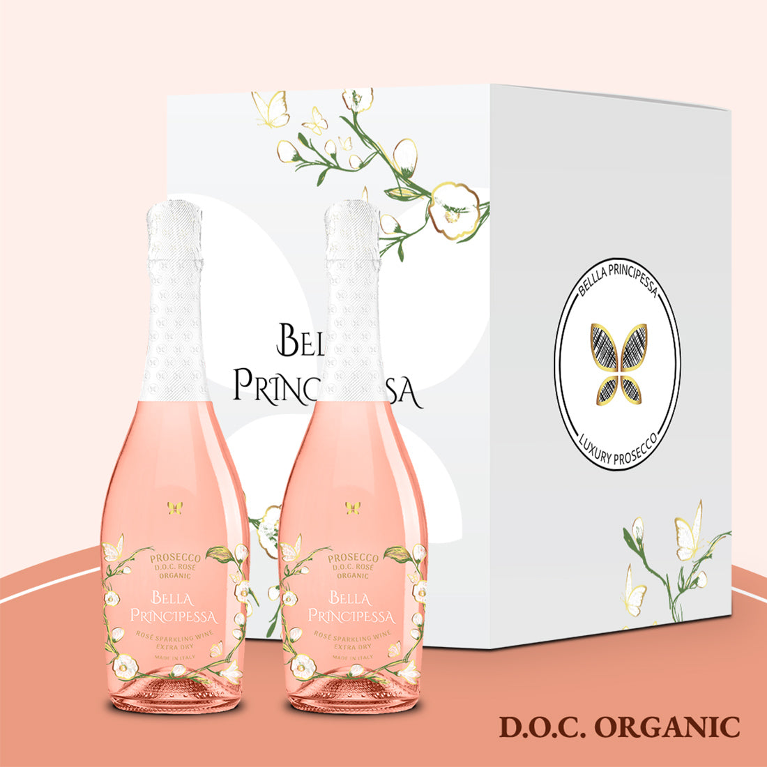 Organic Prosecco<br>Rosé D.O.C.